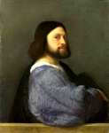 Titian - A Man with a Quilted Sleeve